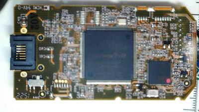 Bottom of D2CIM-DVUSB board